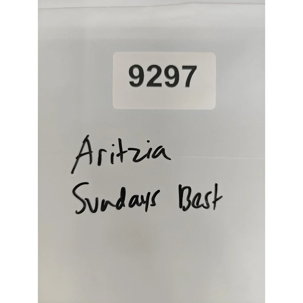 Aritzia Sunday Best Pants Womens 00‎ Blue Cargo Twill Adjustable Waist Pockets
